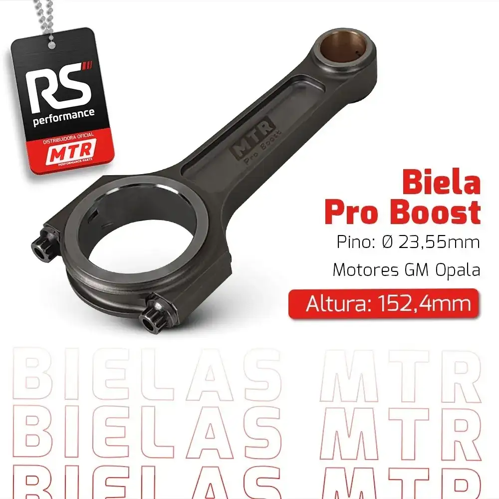 Kit De 6 Bielas Mtr Opala Pro Boost 152,4mm Pino 23,5 1400cv