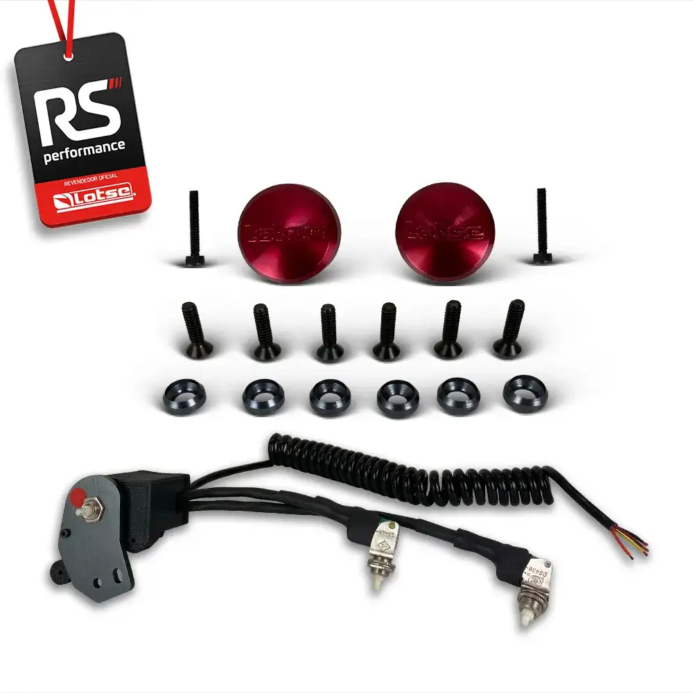 VOLANTE PROMOD REVESTIDO EM CAMURCA (2 BOTOES + CABO 5 VIAS C/PLUG)