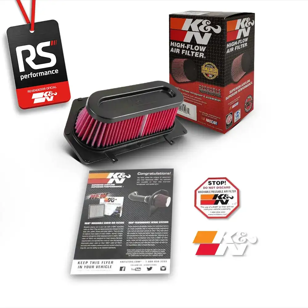 Filtro Esportivo Inbox Suzuki Gsx-r Srad 1000 2017 Em Diante