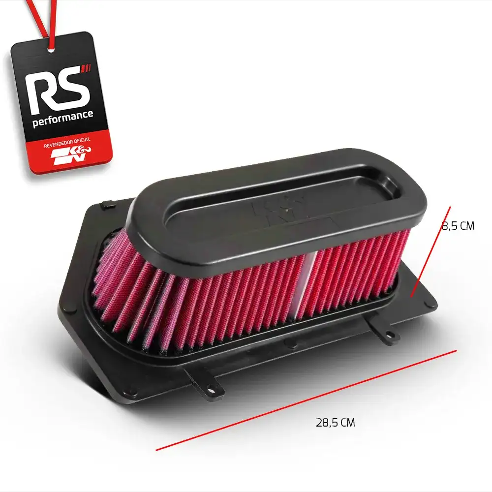 Filtro Esportivo Inbox Suzuki Gsx-r Srad 1000 2017 Em Diante