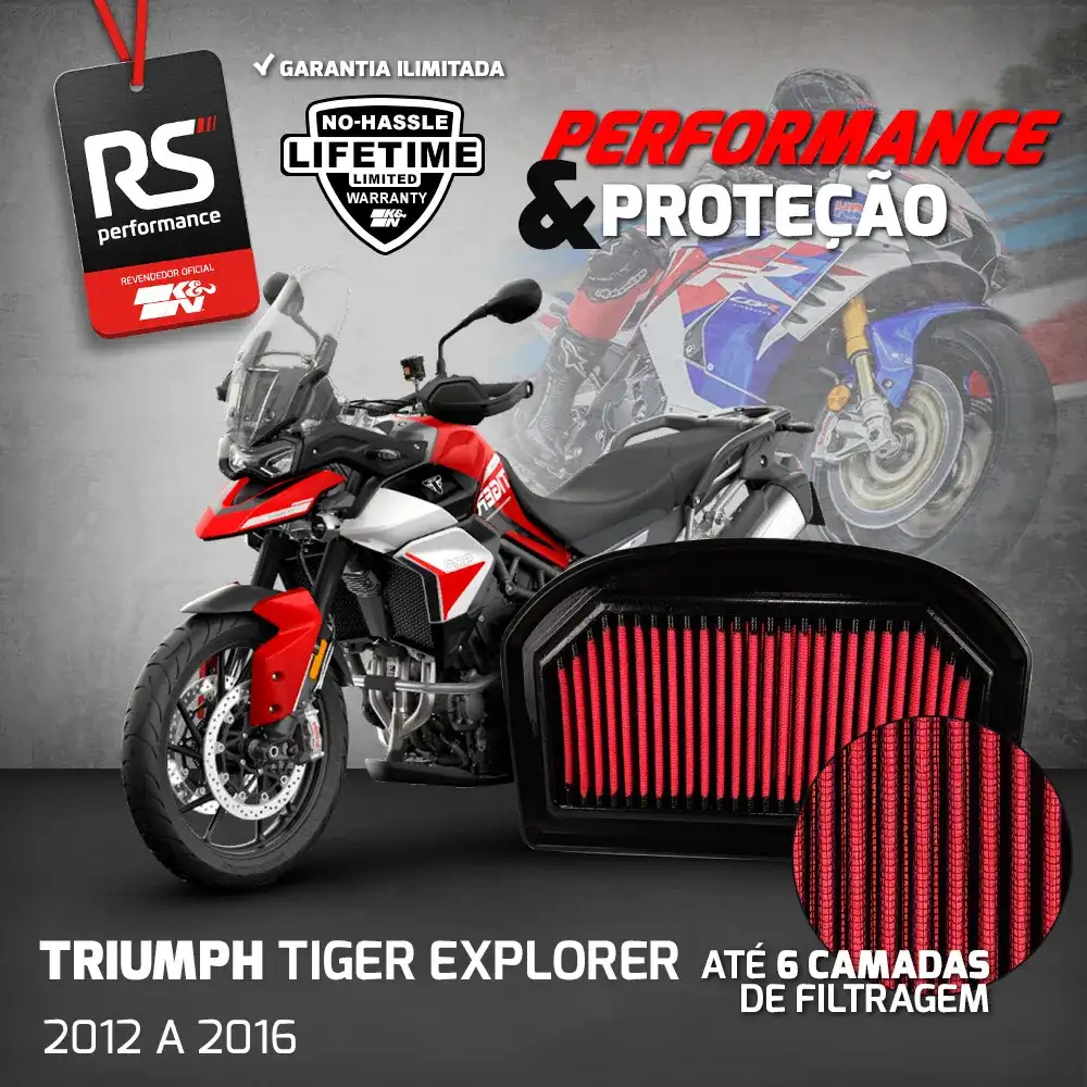 Filtro Esportivo Inbox Triumph Tiger Explorer Xc Xr 12-2016
