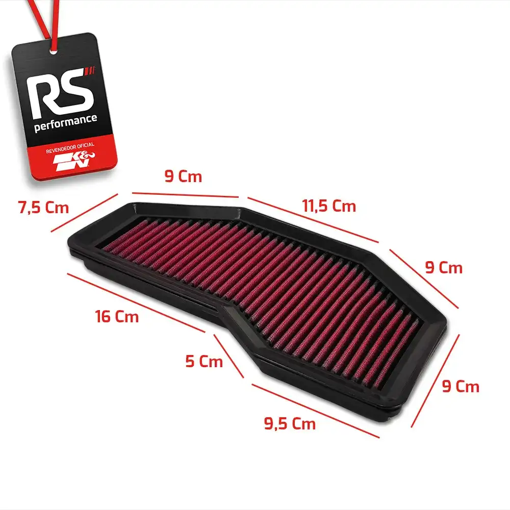 Filtro Esportivo Inbox Triumph Speed Triple S R 2016 A 2019