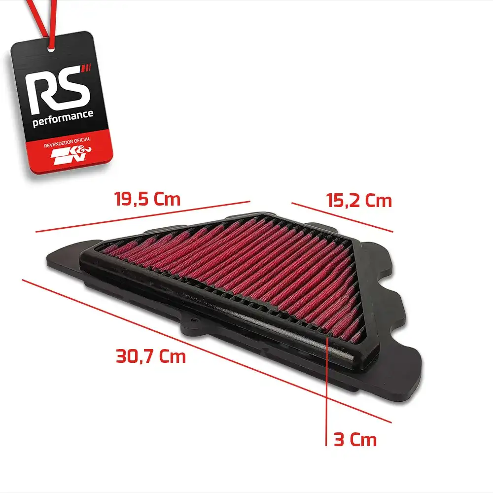 Filtro De Ar Esportivo K&n Inbox Kawasaki Z 900 Rs / Cafe