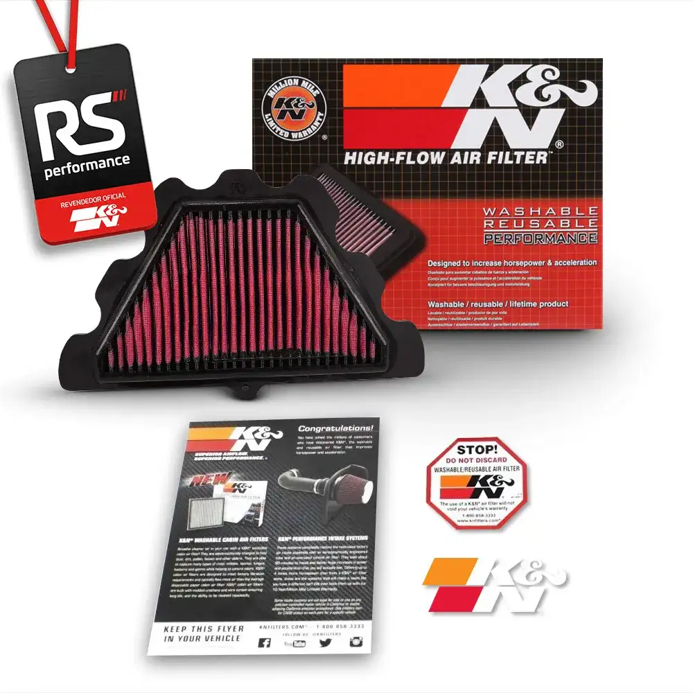 Filtro De Ar Esportivo K&n Inbox Kawasaki Z 900 Rs / Cafe