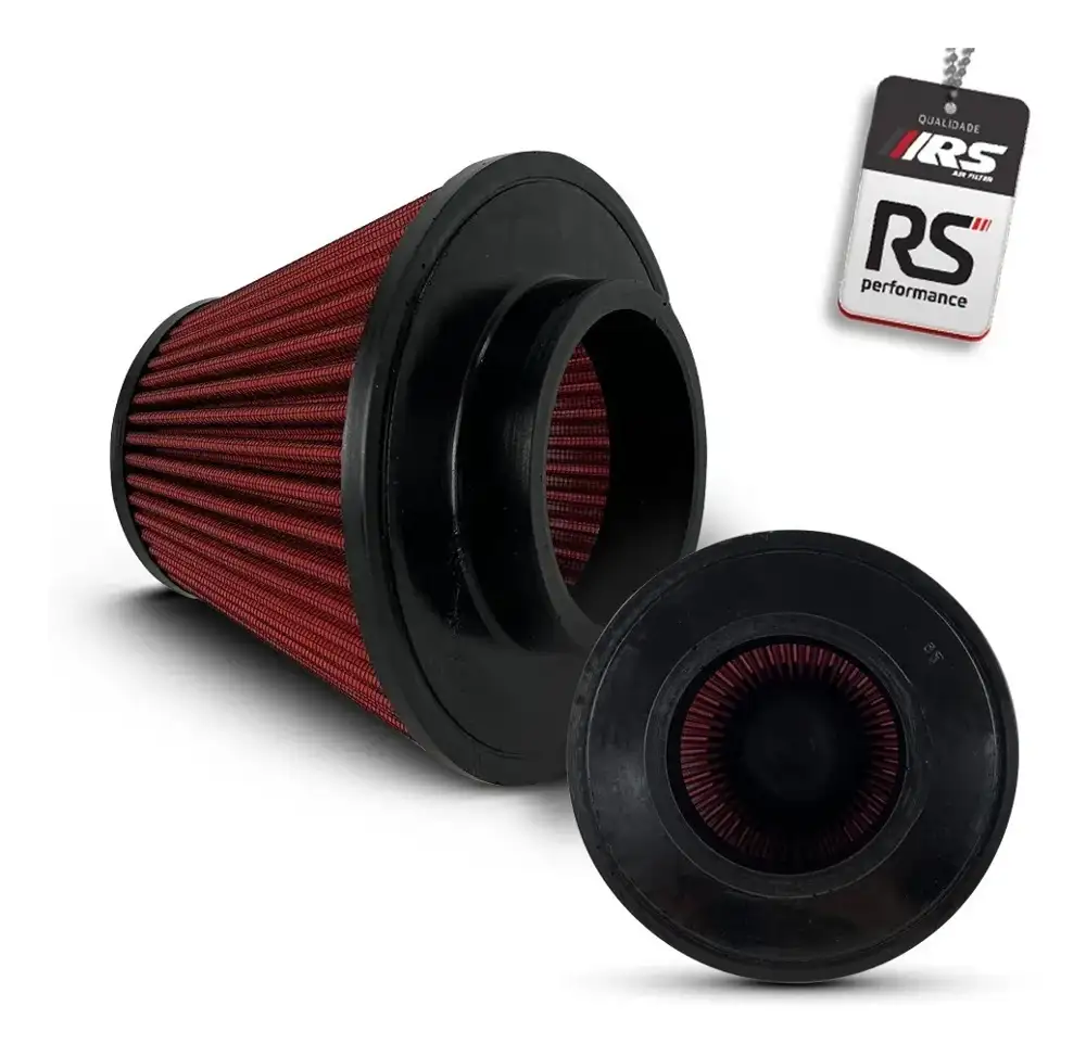 Filtro De Ar Esportivo Duplo Fluxo 3 Polegadas Universal Vm