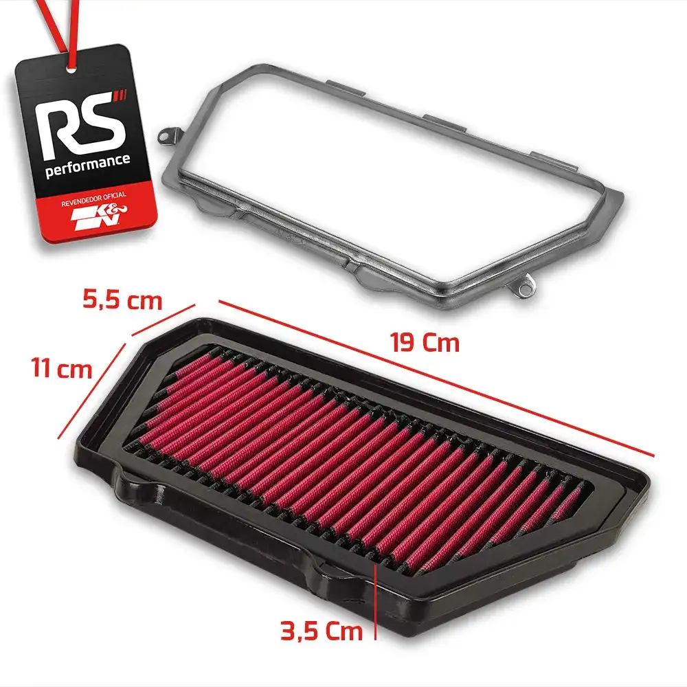 Filtro Esportivo Inbox Honda Cbr1000 Rr 999 2008 A 2017