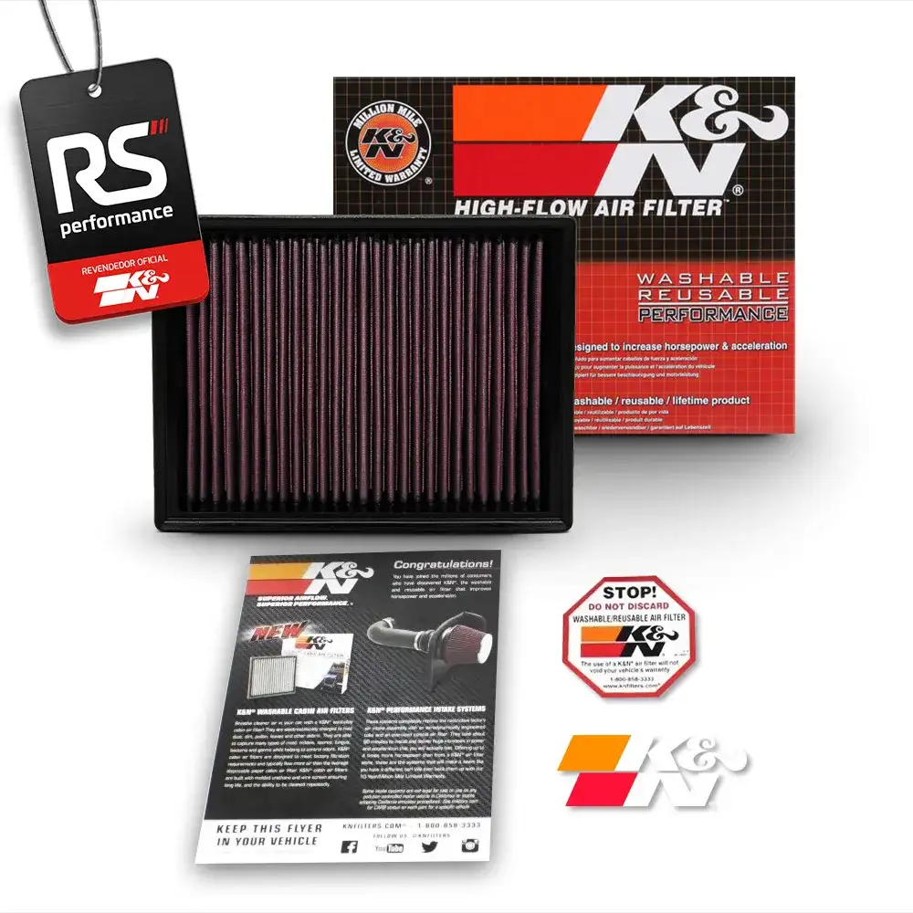 Filtro De Ar K&n Gm Chevrolet Equinox 1.5 1.6 2.0 Turbo