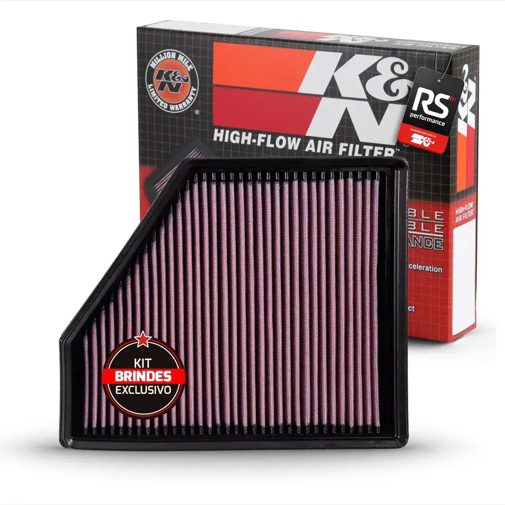 Filtro Esportivo Inbox Gm Camaro V8 2016 Em Diante