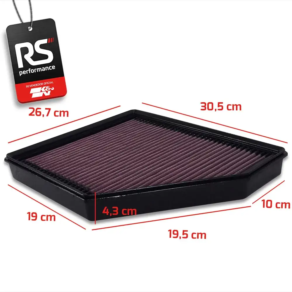 Filtro Esportivo Inbox Gm Camaro V8 2016 Em Diante