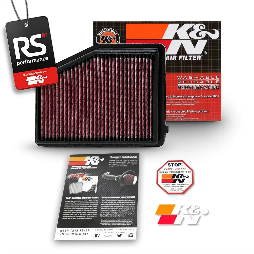 Filtro De Ar Esportivo Inbox Honda Civic 1.8 2012 Até 2018