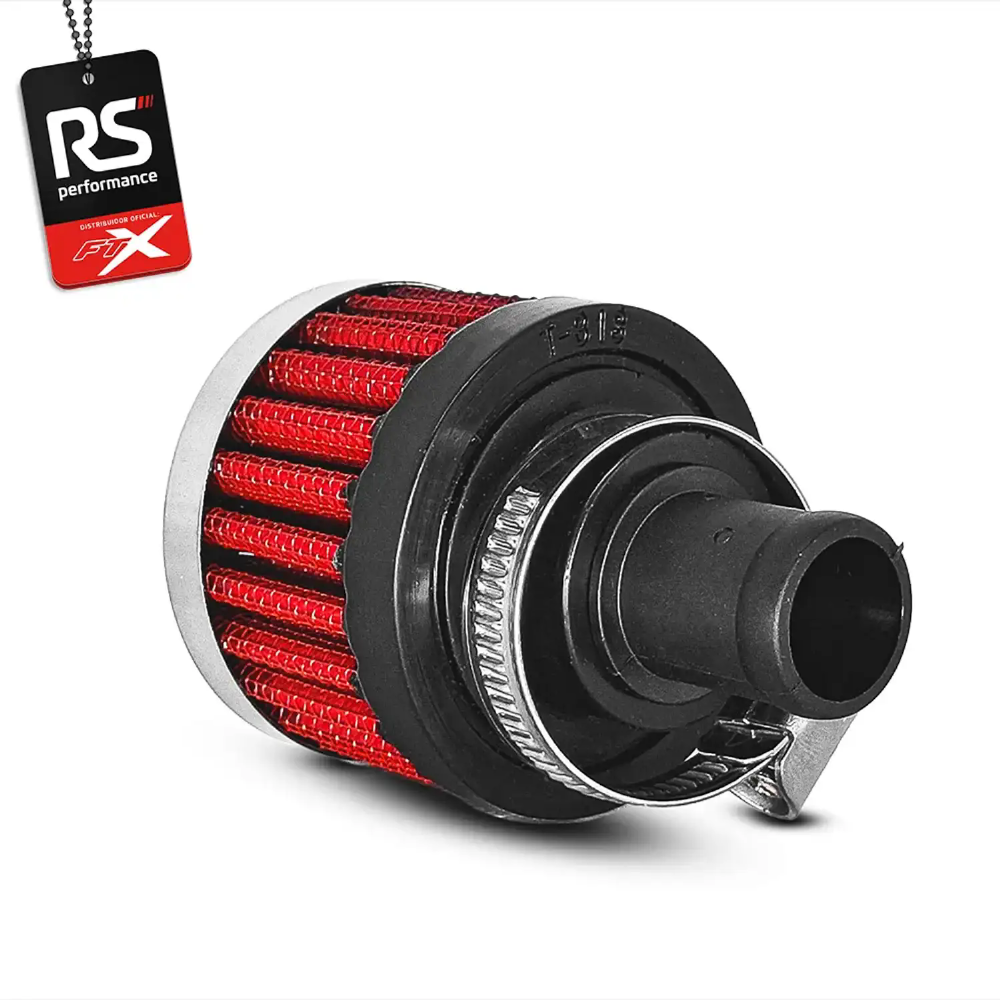 Filtro Esportivo De Respiro Do Óleo 18mm Reutilizável