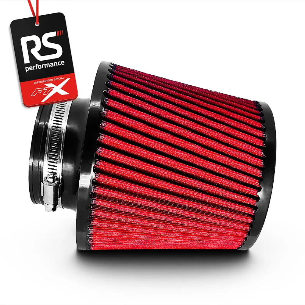 Filtro De Ar Esportivo Duplo Fluxo 2,5 - 3 Pol Universal