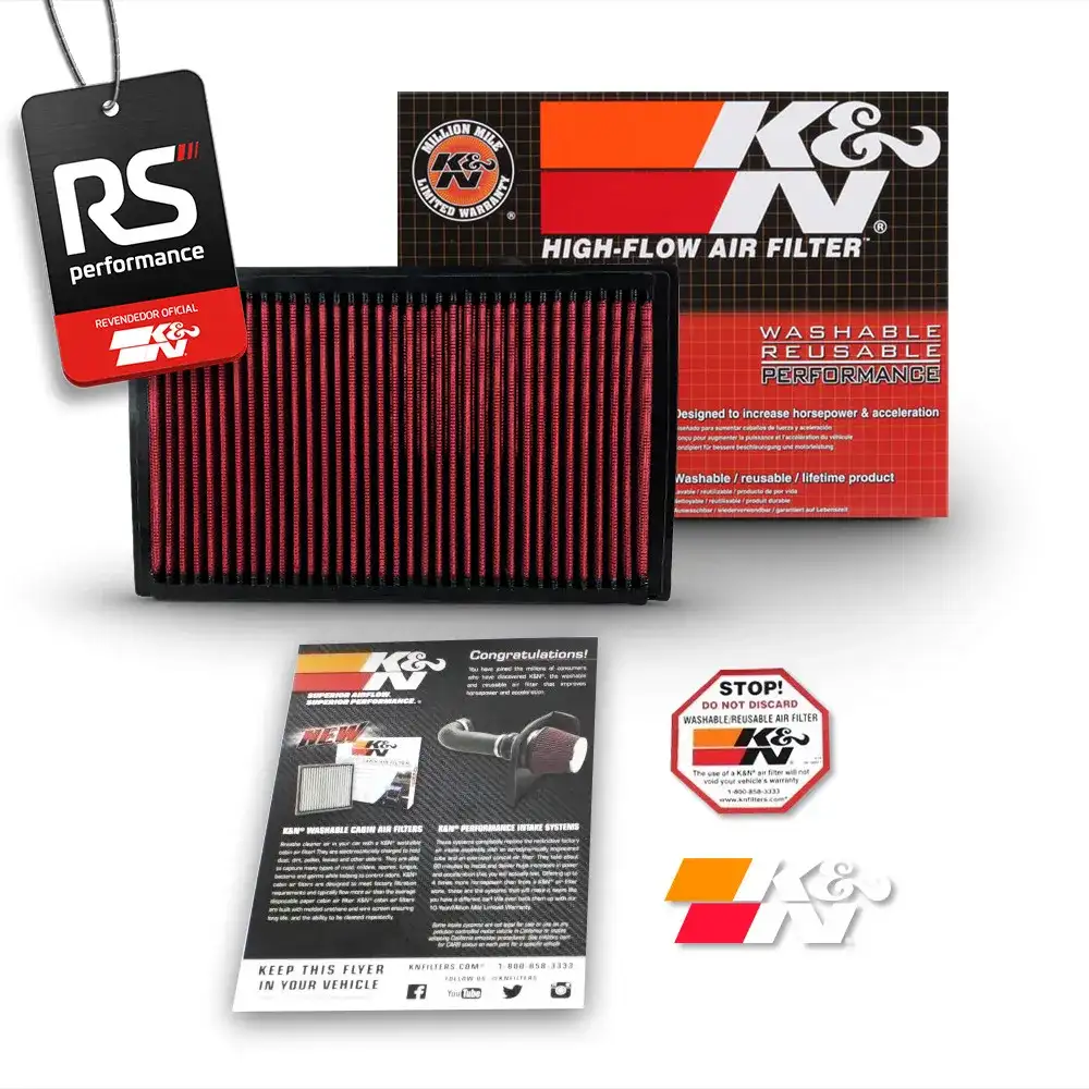 Filtro De Ar Esportivo Inbox K&n Ford Fusion 2.3 / 2.5 06-15