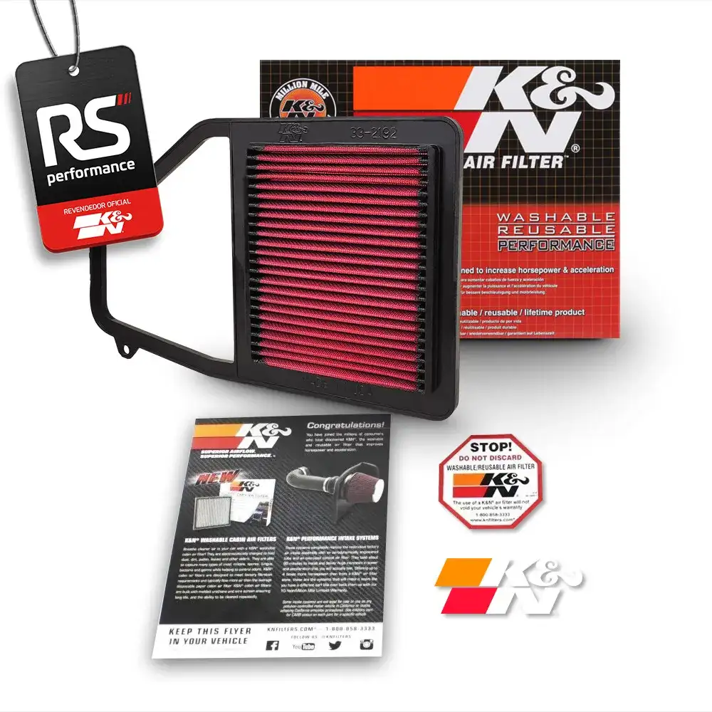 Filtro Esportivo Inbox Honda Civic 1.7 2001 Até 2005