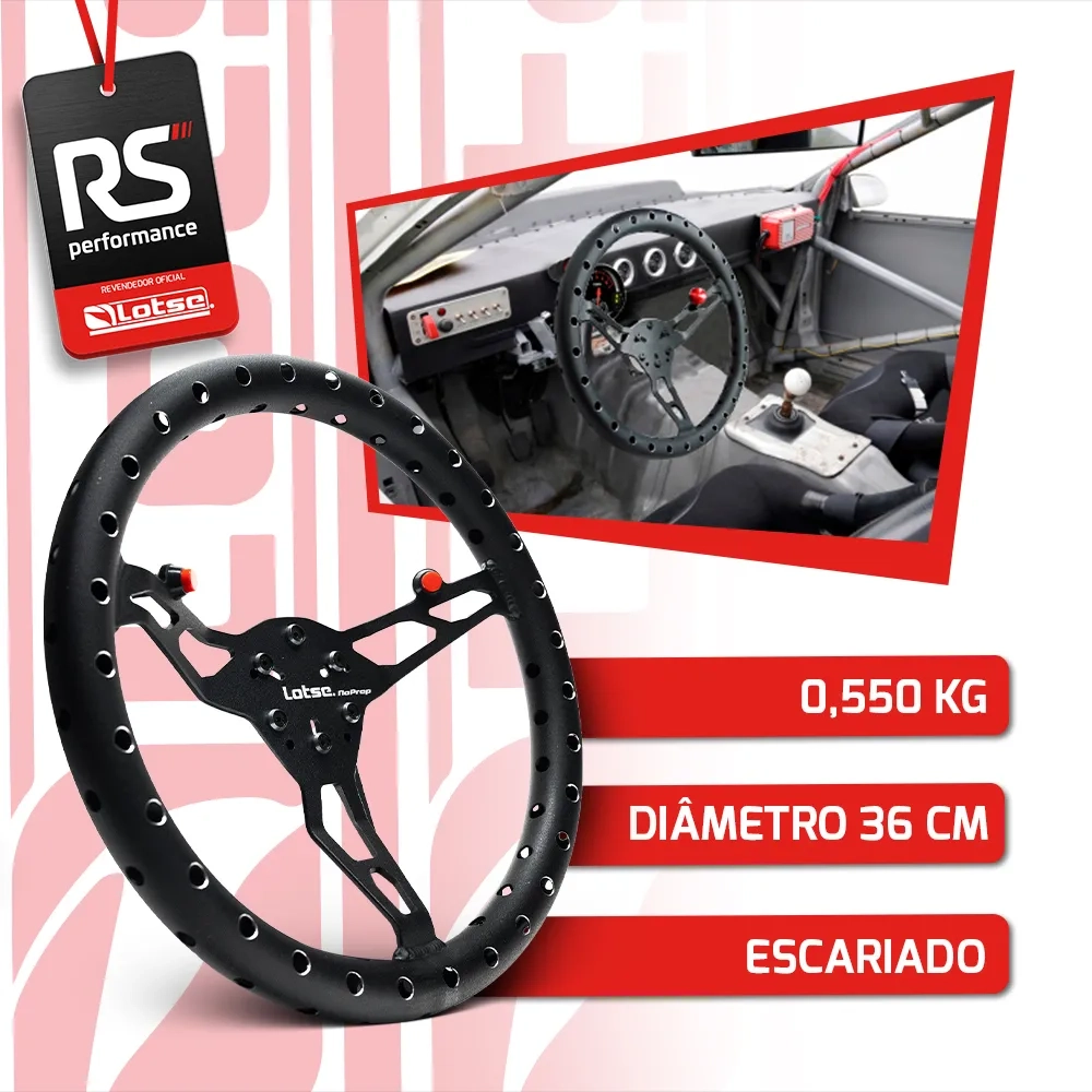 Volante Arrancada Lotse Noprep Aliviado Escariado 2 Bot-comp