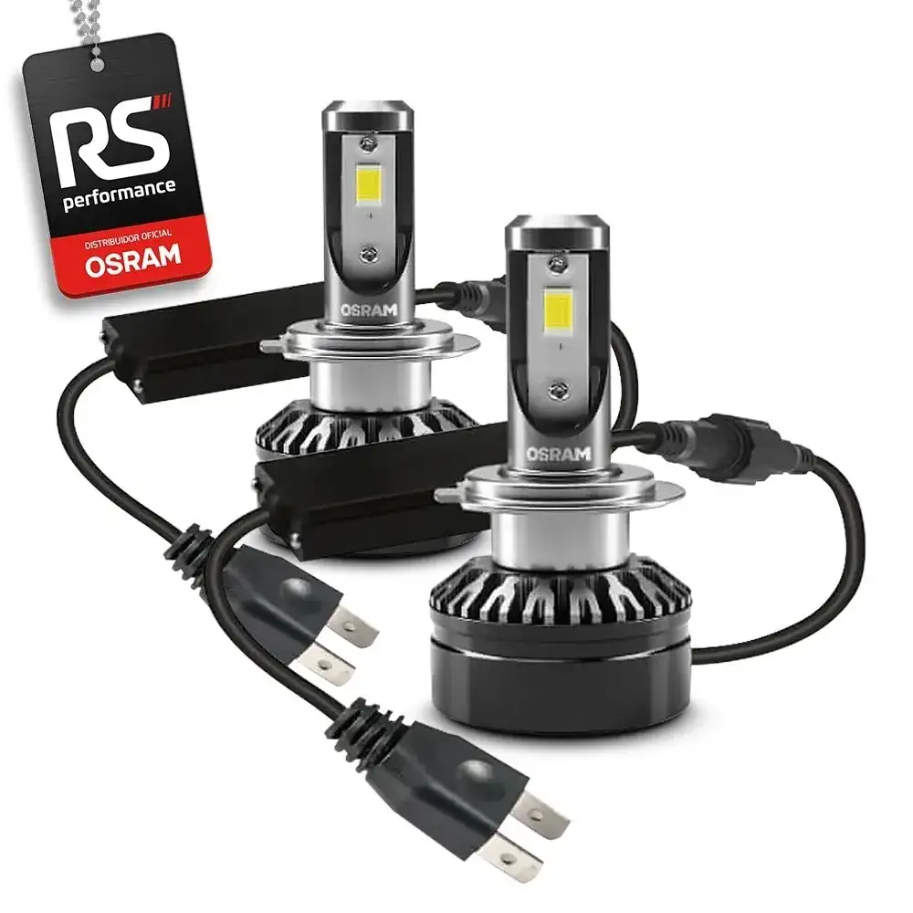 Kit Par Lâmpadas Led Osram H7 Px26d 6000k Farol Alto / Baixo