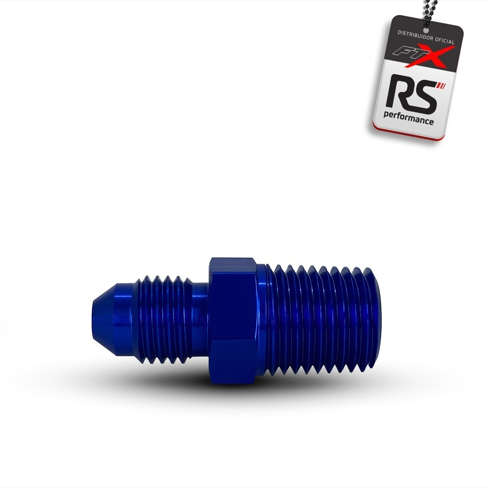 Niple Reto Reutilizável Tamanho 4an - 1/4 Npt Ftx (nipel)