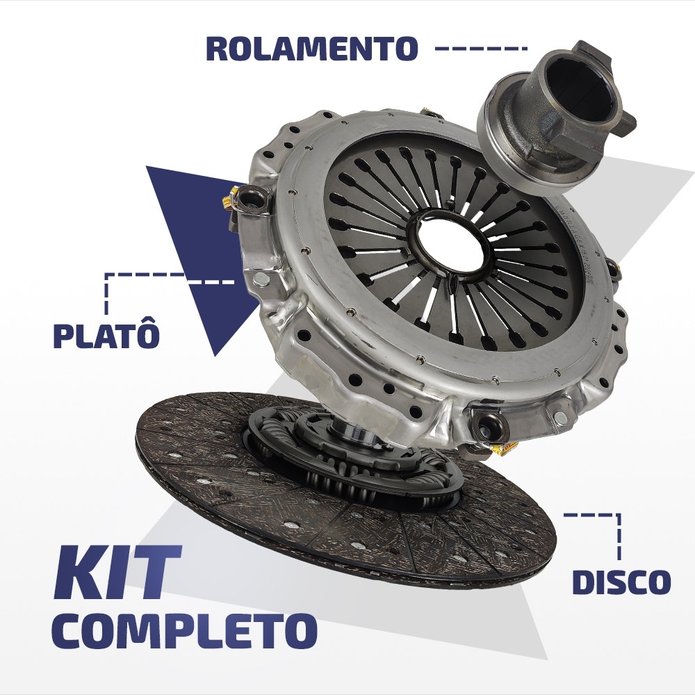 Embreagem VW Constellation 430mm ISL Cummins 9/330/360/420