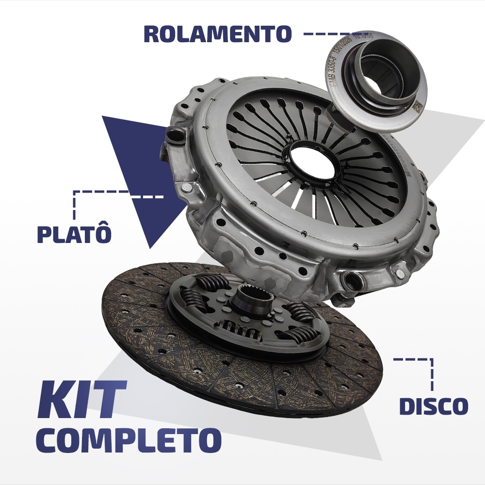 Embreagem Scania P/G/R/K 430mm Motor DC 09/13/16 6453