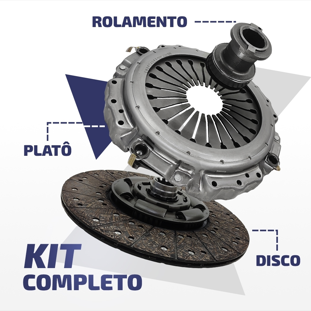 Embreagem Mercedes LS/S/Atron 430mm O 400/500 OM447/457/926