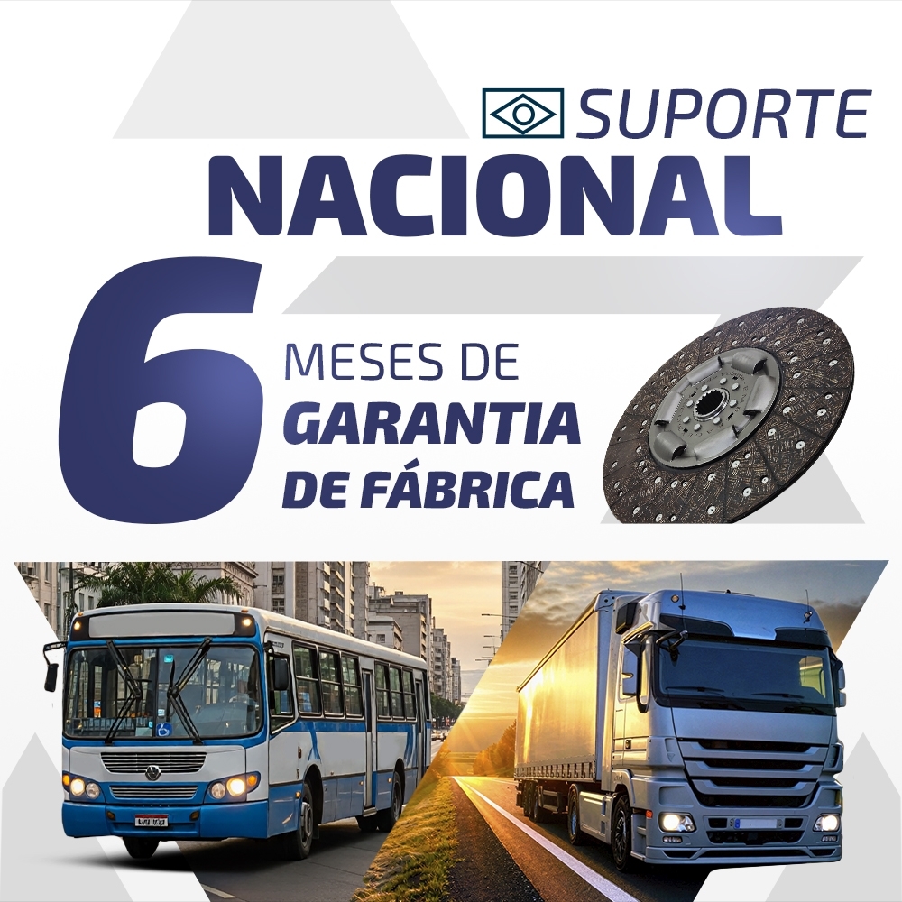 Embreagem Mercedes Axor/Atron/LS/S 430mm OM457/906/926 6535