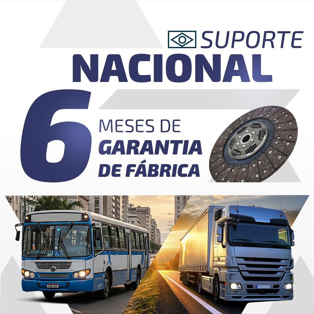 Embreagem Mercedes Atego/Atron/1620/1622 395mm OM 904/06/24