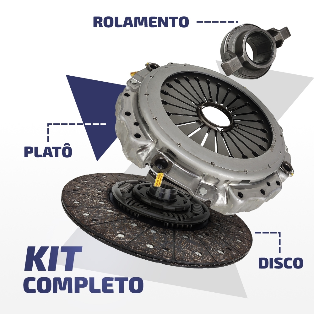 Embreagem VW Constellation 430mm NGD9.3/370/Cummins ISC/ISM