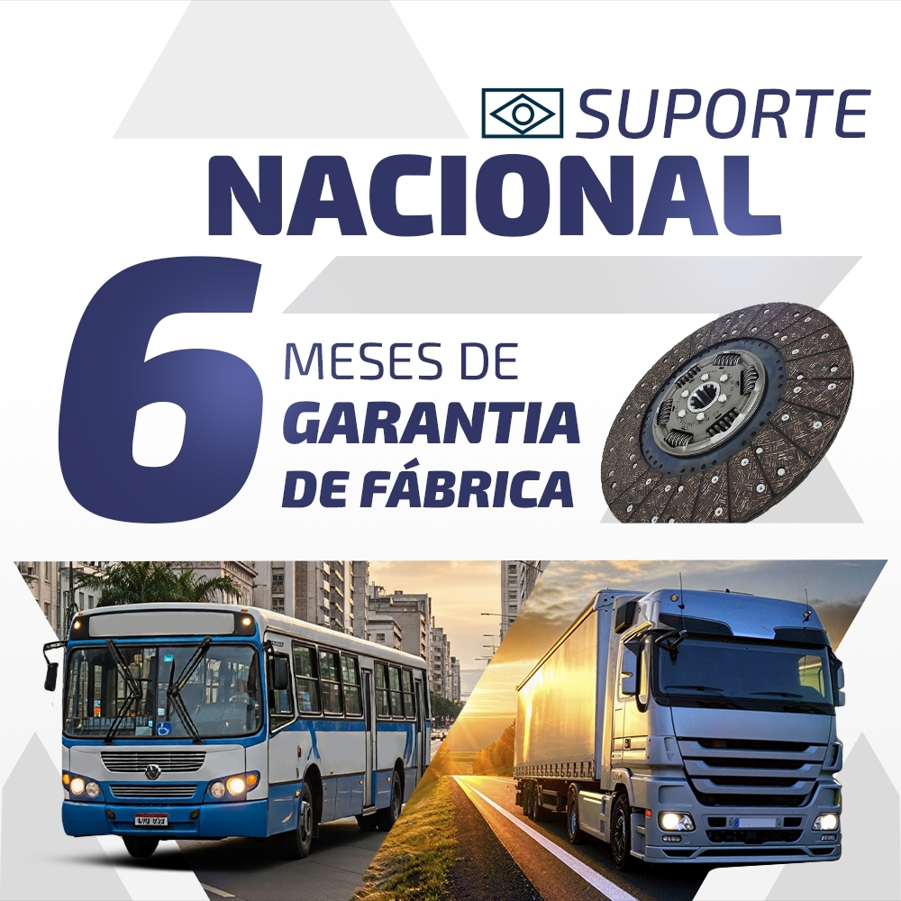 Embreagem VW Constellation/Worker 395mm Cummins/MWM/Man