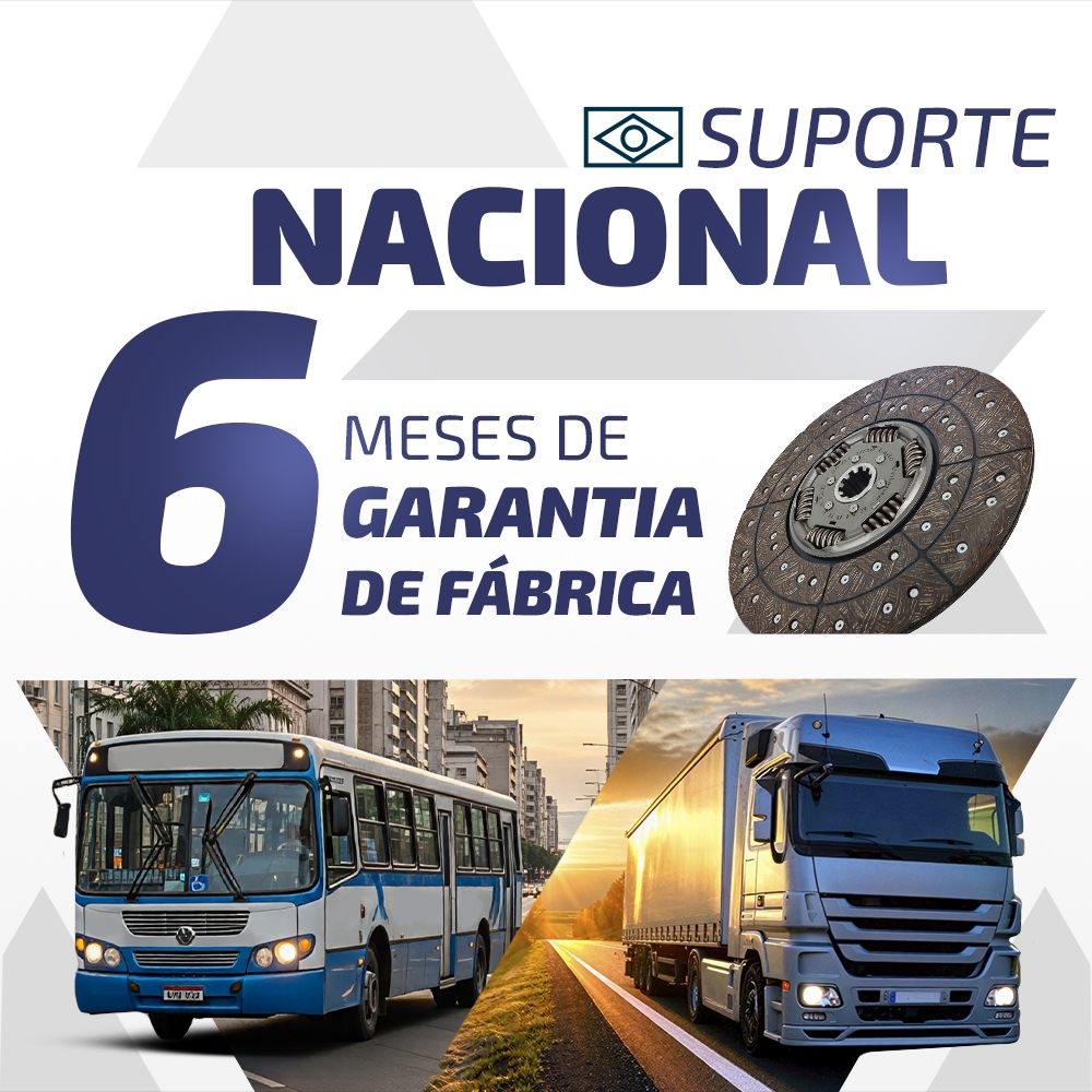 Embreagem Ford Cargo VW Titan/Worker 380mm Cummins/MWM