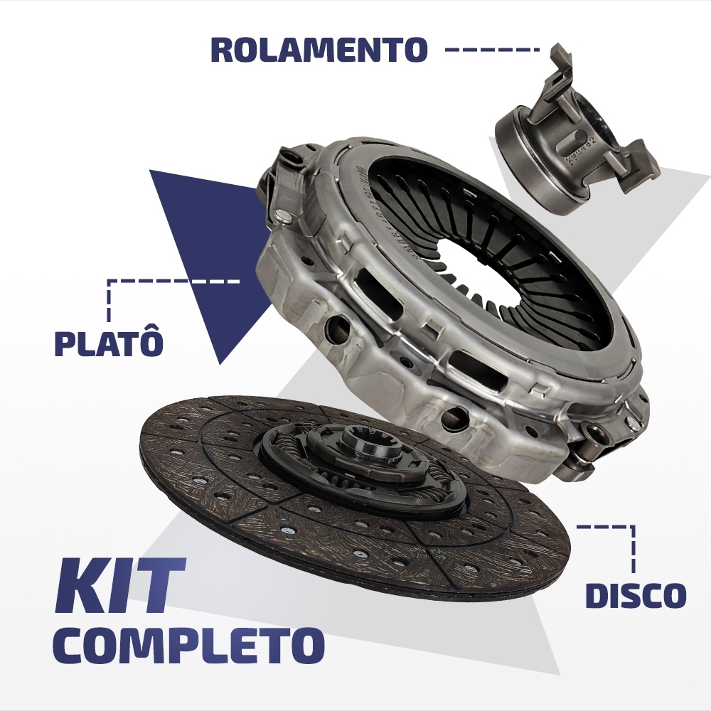Embreagem Ford Cargo VW Titan/Worker 380mm Cummins/MWM