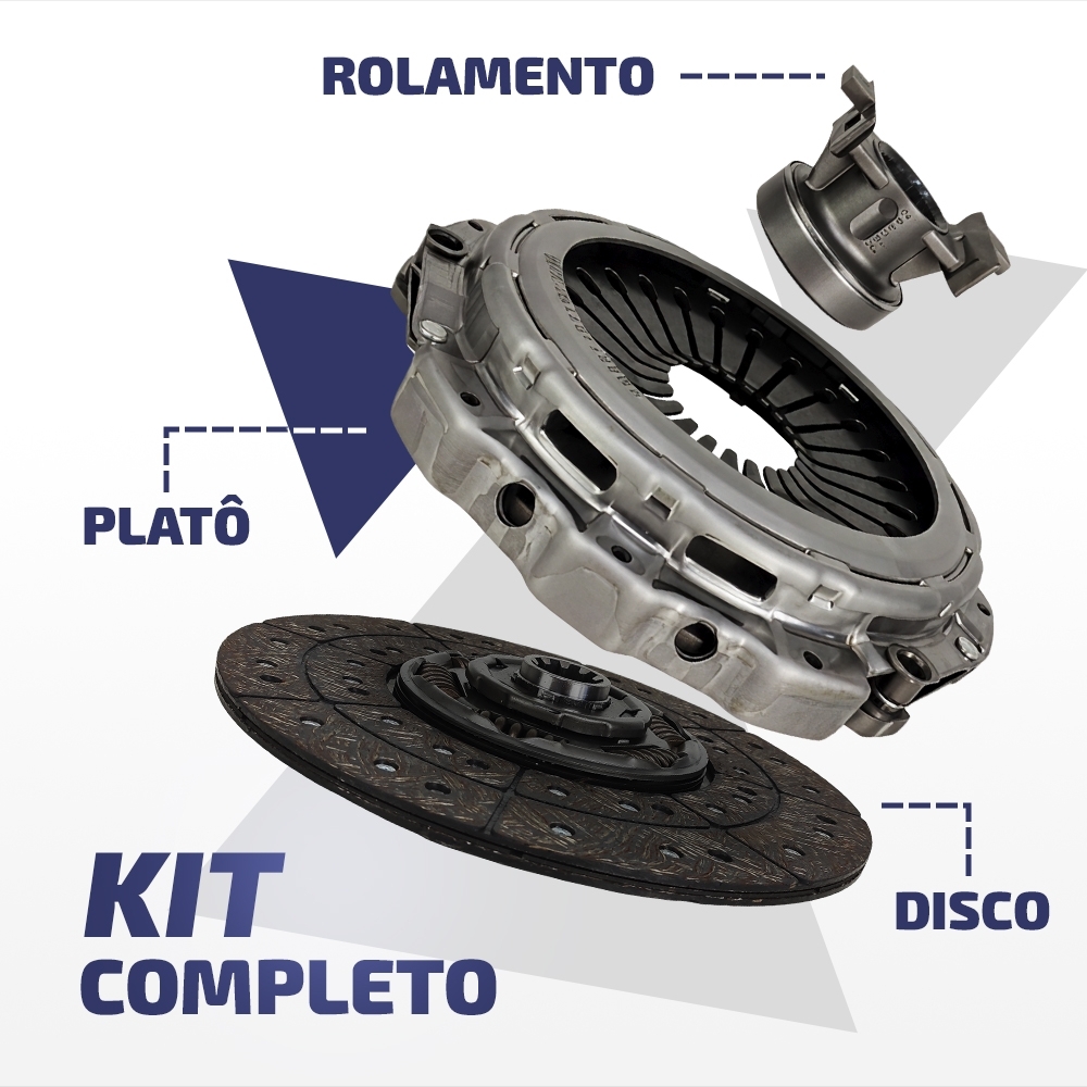 Embreagem Ford Cargo VW Worker 380mm Motor Cummins/MWM 6983