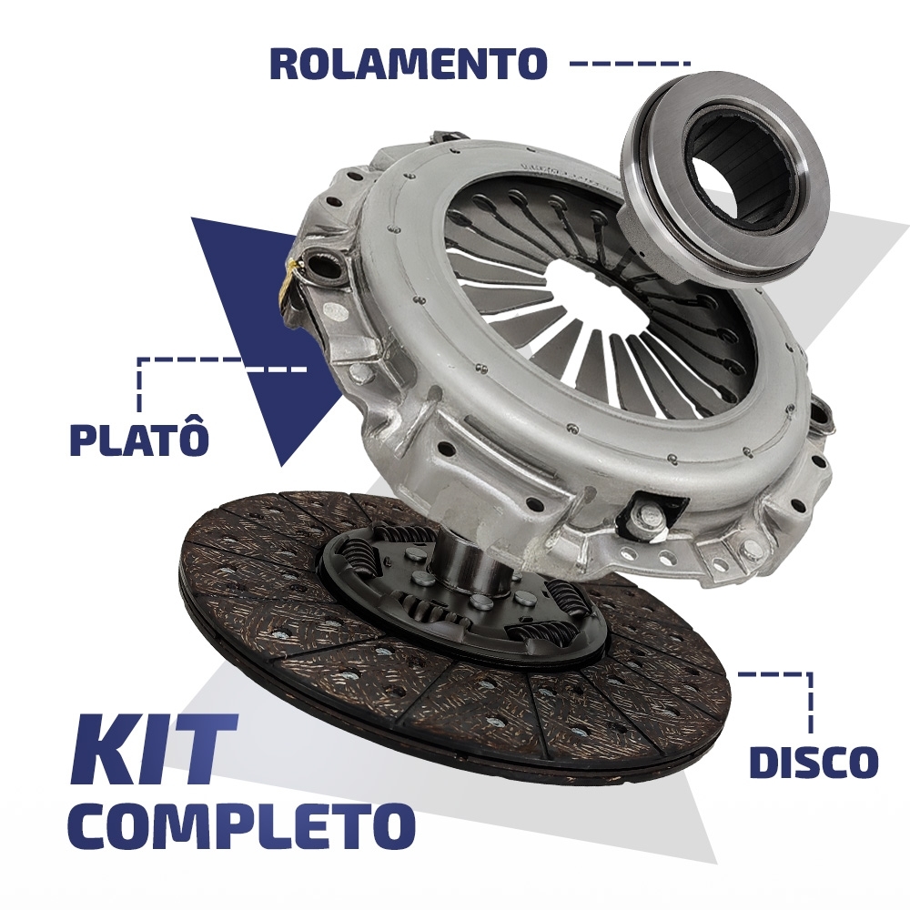 Embreagem Mercedes Serie L/LK/LS 350mm O371/OF/OH OM 366