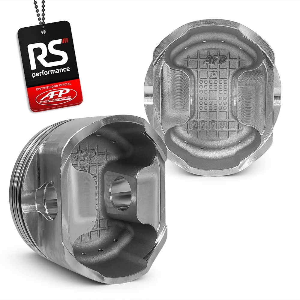 Kit 4 Pistão Gm/fiat Família 1 Sohc 1.8 Turbo Pinos + Anéis