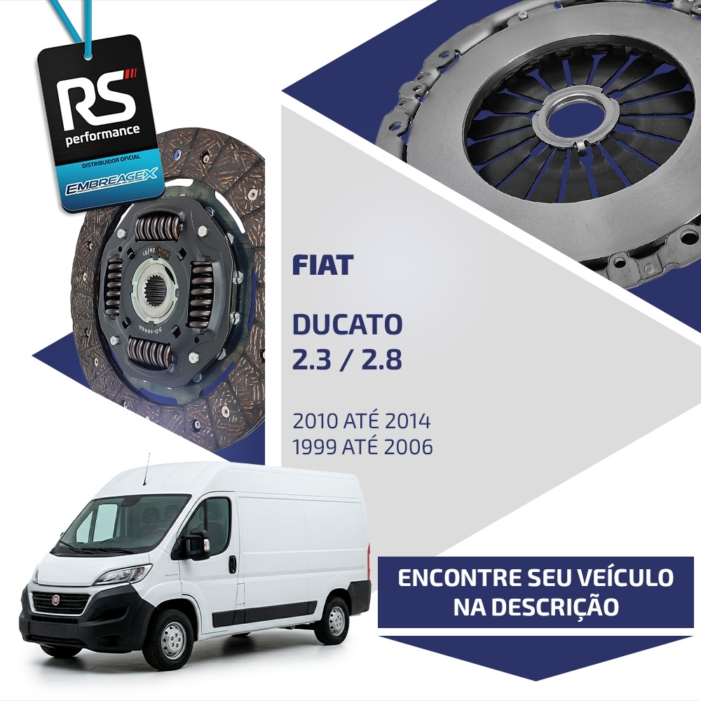 Embreagem Citroen Fiat Peugeot 235mm 2.3/ 2.8 232528 99-2014