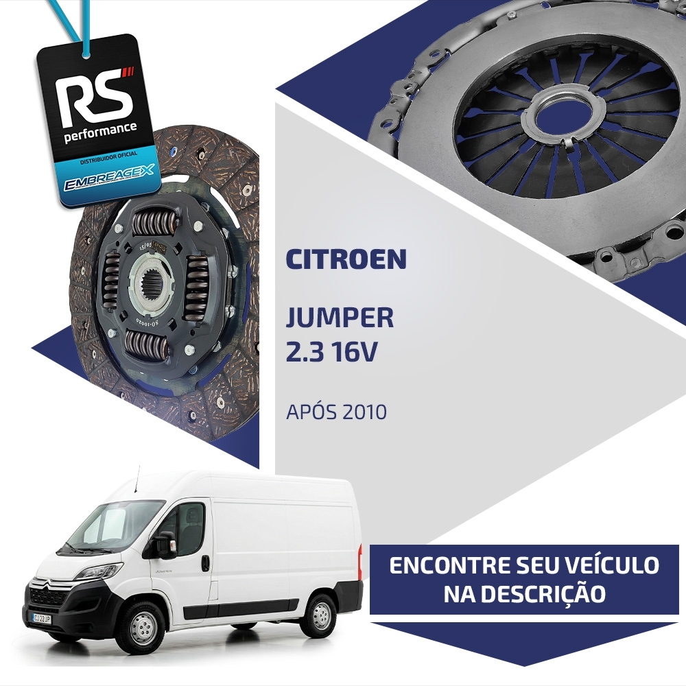 Embreagem Citroen Fiat Peugeot 235mm 2.3/ 2.8 232528 99-2014