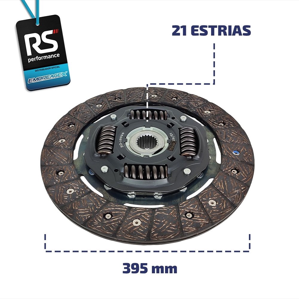 Embreagem Citroen Fiat Peugeot 235mm 2.3/ 2.8 232528 99-2014