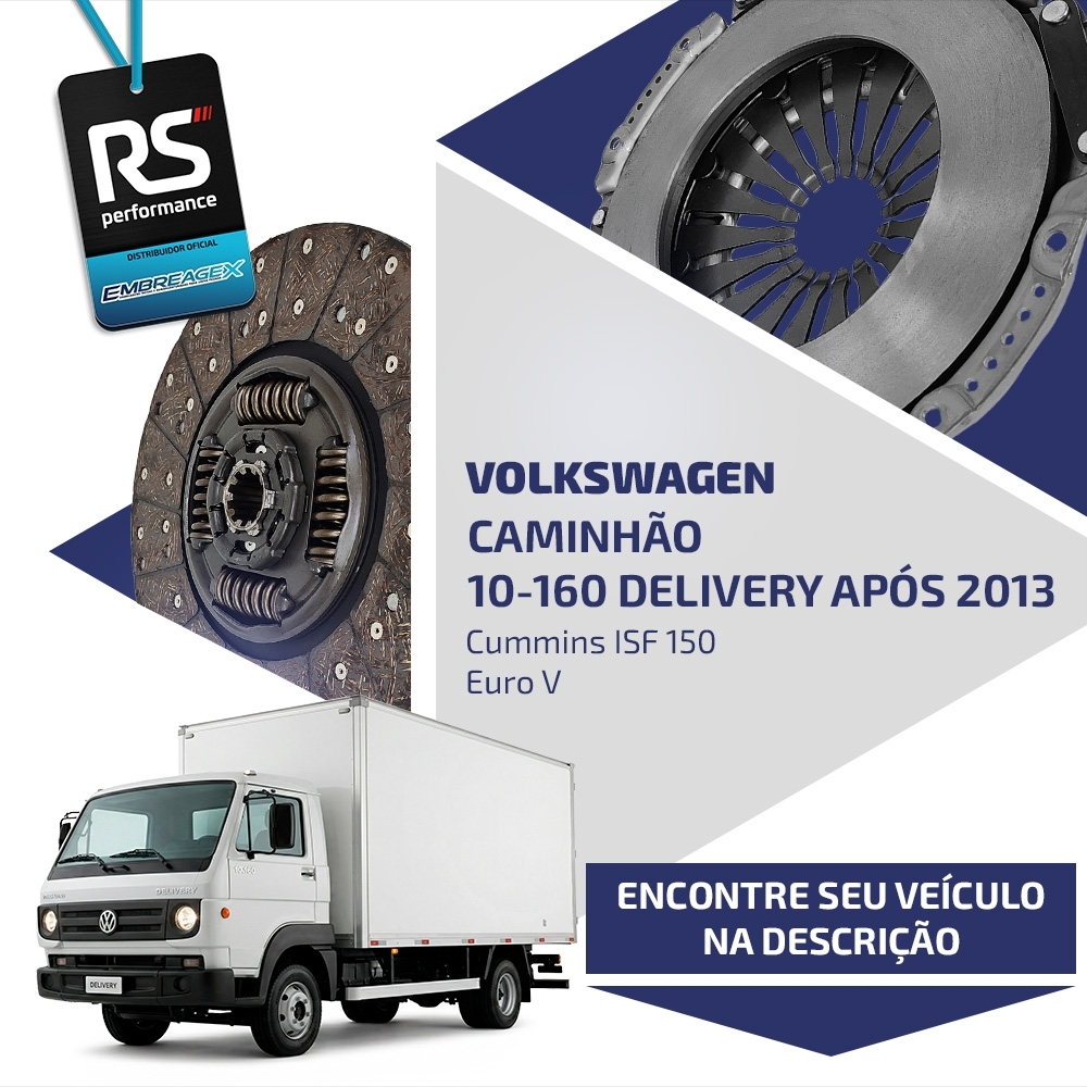 Embreagem Ford/Vw 330mm Cummins ISB 3.8/4.5 Euro V 6126