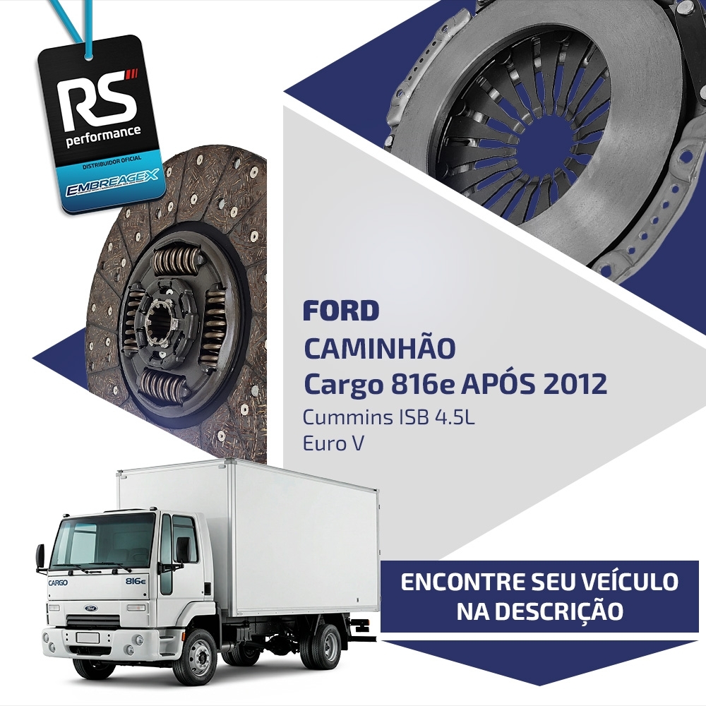 Embreagem Ford/Vw 330mm Cummins ISB 3.8/4.5 Euro V 6126