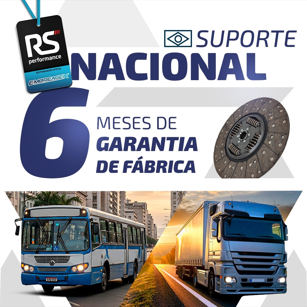 Embreagem Ford/Vw 330mm Cummins ISB 3.8/4.5 Euro V 6126