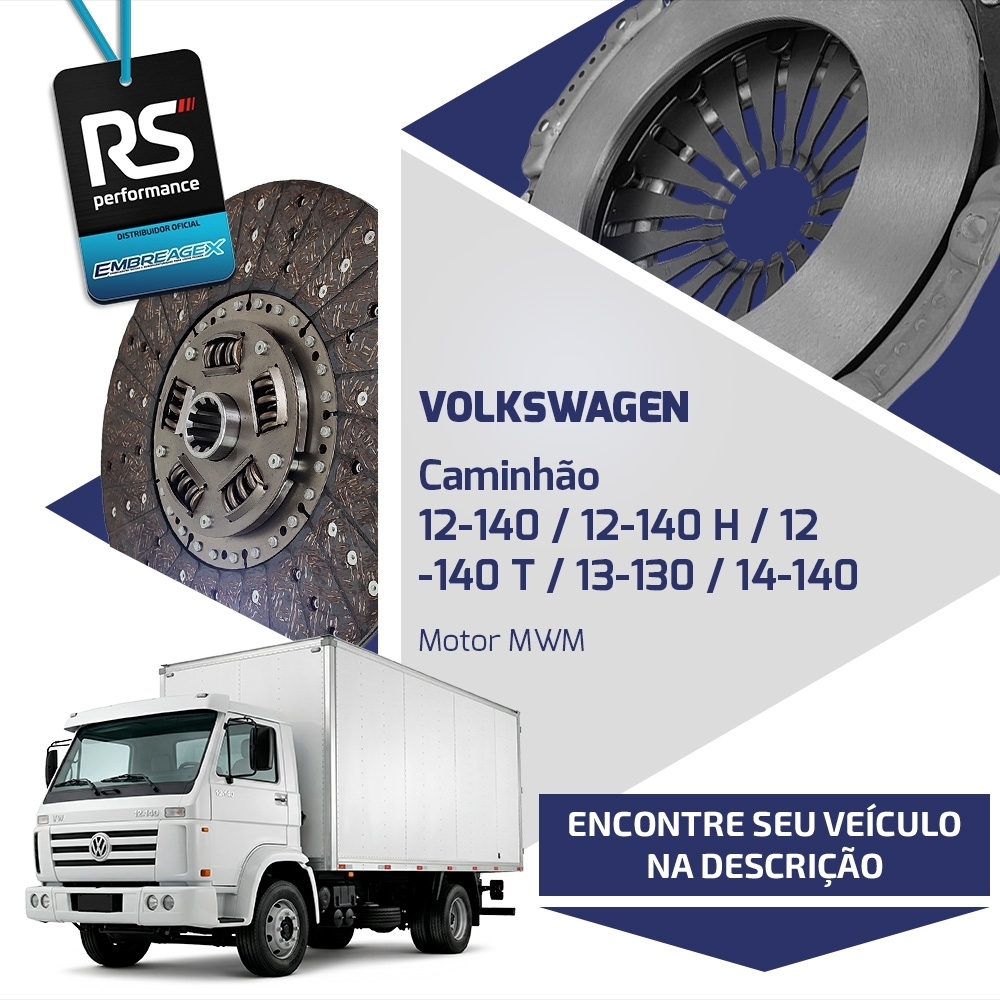 Embreagem Ford Cargo / F 325mm Cummins B3.9/ MWM D 229-6