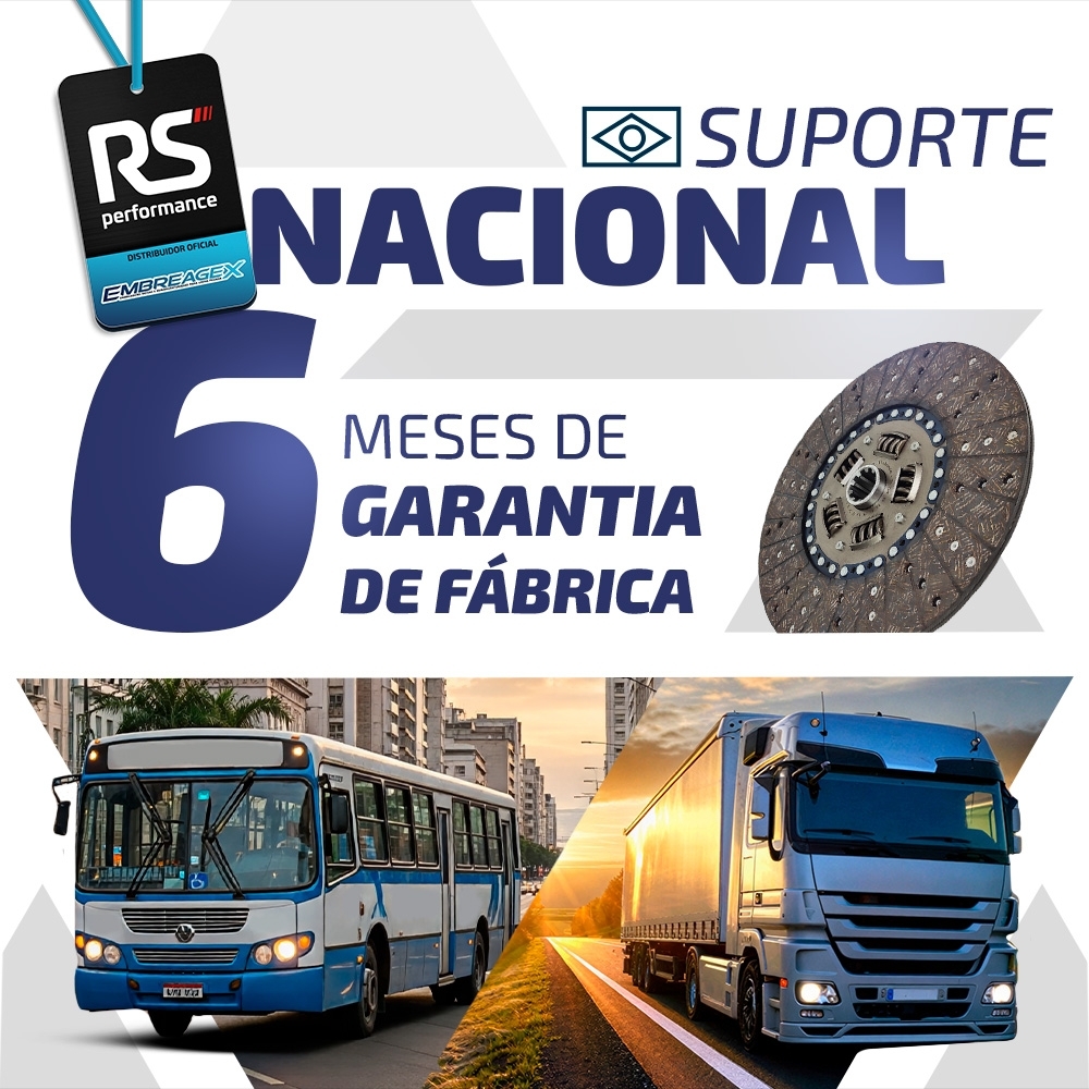 Embreagem Ford Cargo / F 325mm Cummins B3.9/ MWM D 229-6