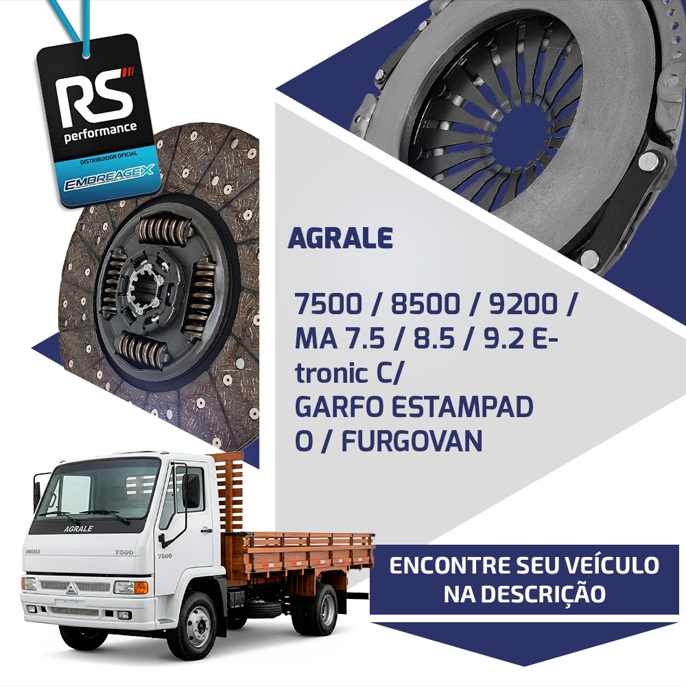 Embreagem Agrale 330mm MWM 4.12 150cv / Cummins 6BGe 3 6143