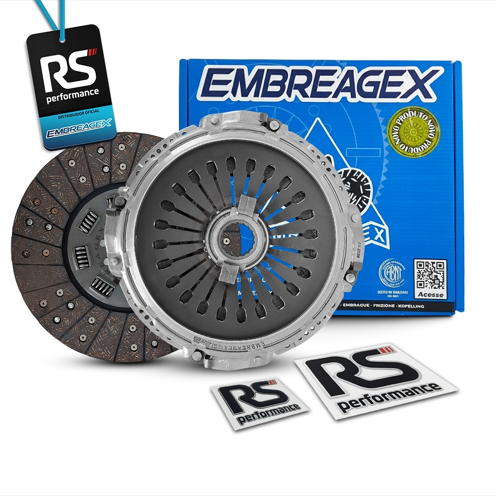 Embreagem Mercedes Benz 310mm Motor OM 364 LA 140CV 6314