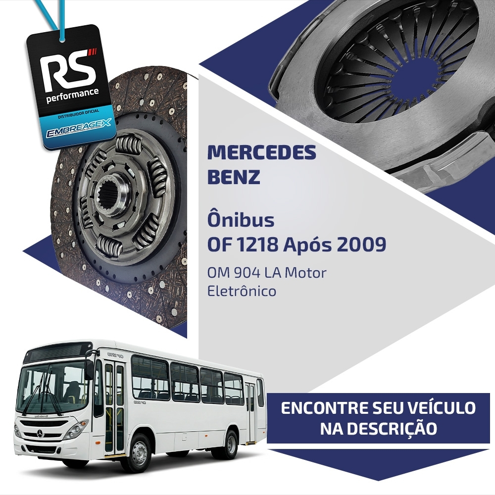 Embreagem Mercedes Benz 362mm OM 904 LA Eletrônico 6342