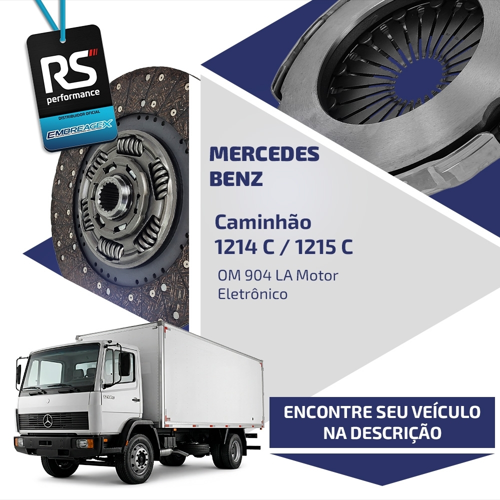 Embreagem Mercedes Benz 362mm OM 904 LA Eletrônico 6342