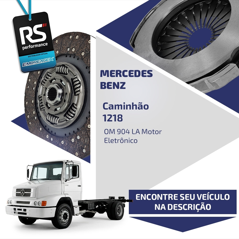 Embreagem Mercedes Benz 362mm OM 904 LA Eletrônico 6342