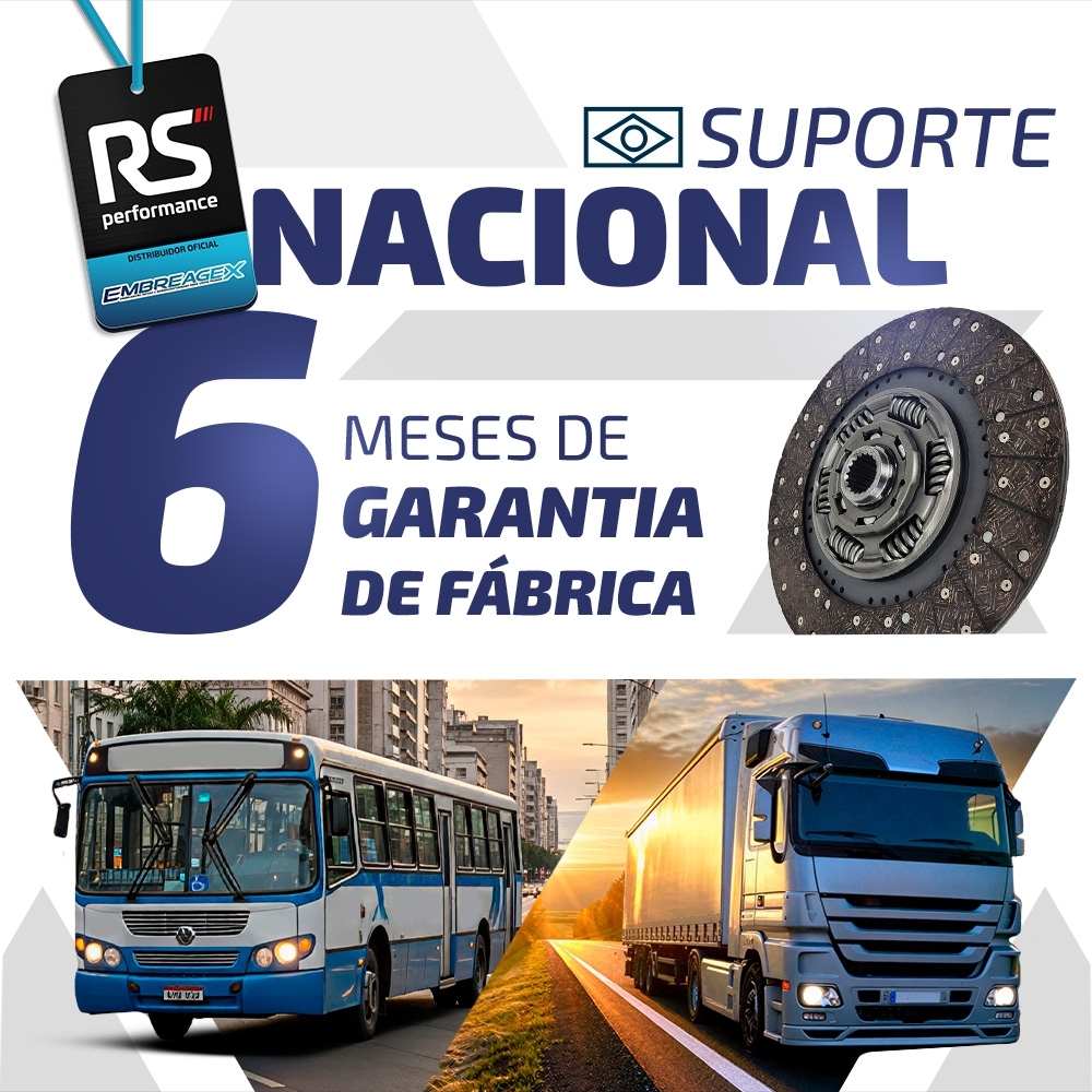 Embreagem Mercedes Benz 362mm OM 904 LA Eletrônico 6342