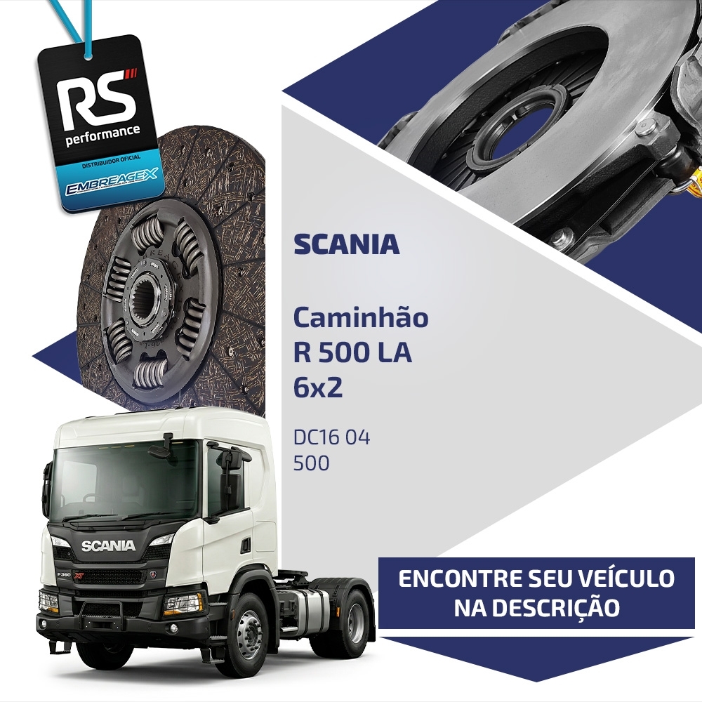 Embreagem Scania 430mm Motor DT12 06 470/ DC 9 12 13 16 6453