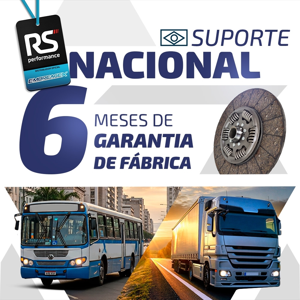Embreagem Scania 430mm Motor DT12 06 470/ DC 9 12 13 16 6453