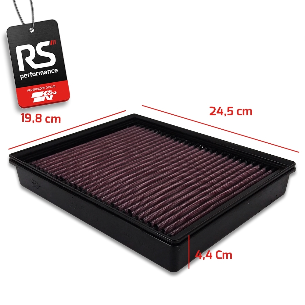 Filtro Esportivo Inbox Ford Fusion 2013 A 2020 1.5 1.6 2.0 2.5 2.7 V6